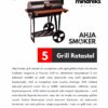 ahja smoker grill ratastel