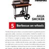 ahja smoker grill ratastel