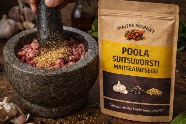 poola stiilis suitsuvorsti maitseainesegu