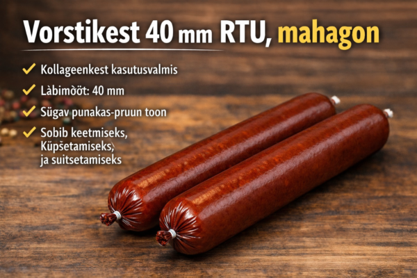 vorstikest 40 mm rtu, mahagon